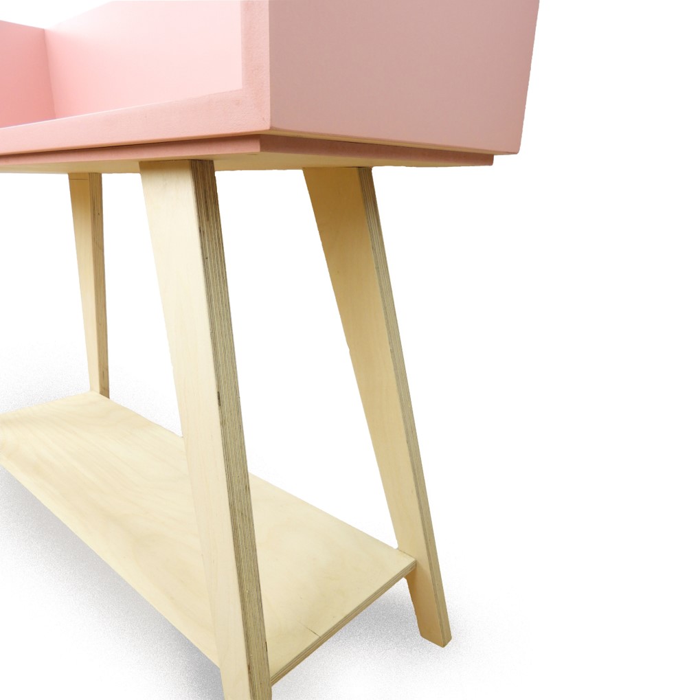 Χειροποίητη Ξύλινη Κονσόλα