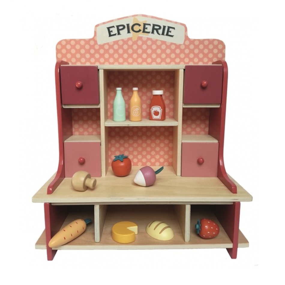 700050, Egmont toys, Μαγαζάκι με Ξύλινα Είδη, 35x19x45cm
