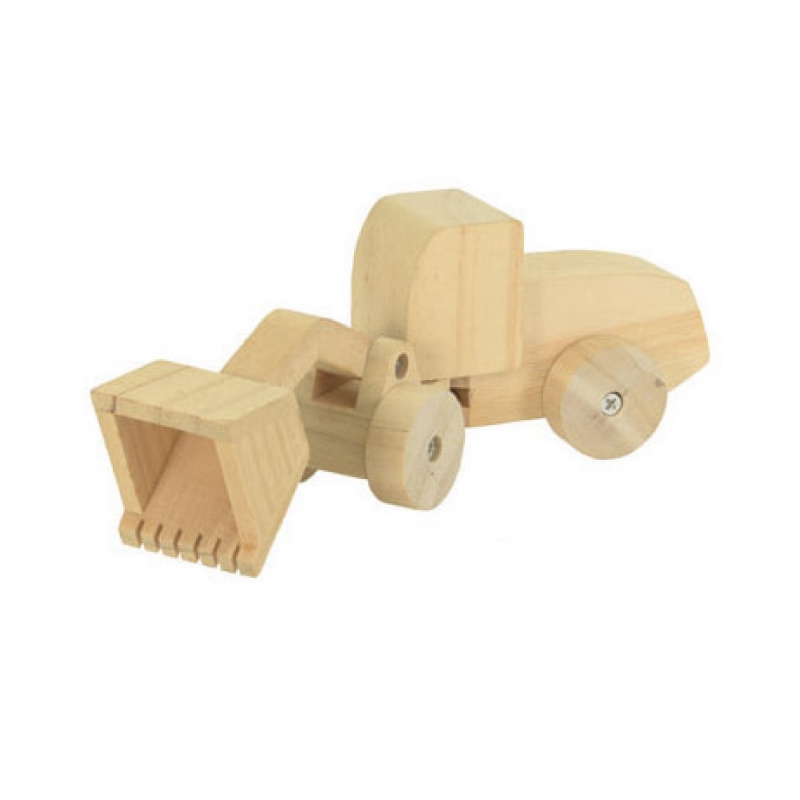 630571, Egmont Toys, DIY Ξύλινη μπουλντόζα