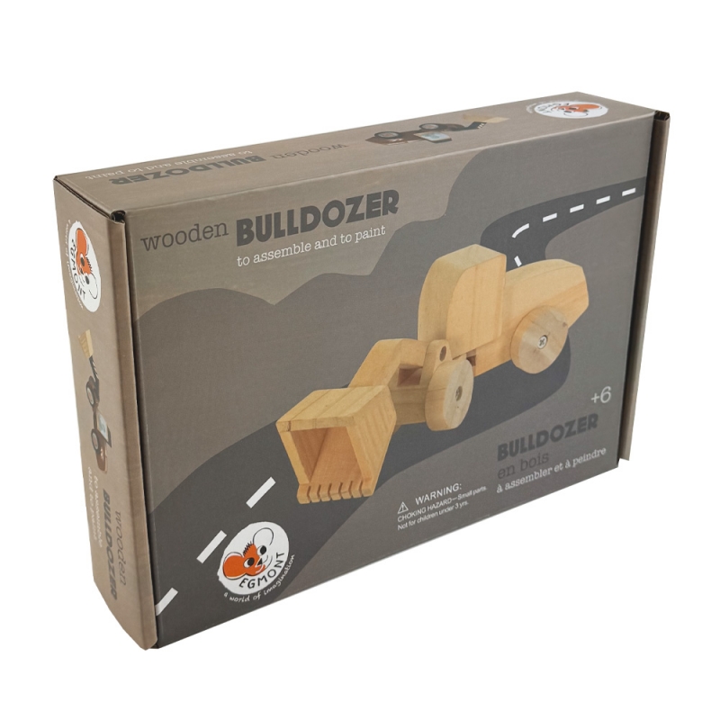 630571, Egmont Toys, DIY Ξύλινη μπουλντόζα - Image 4