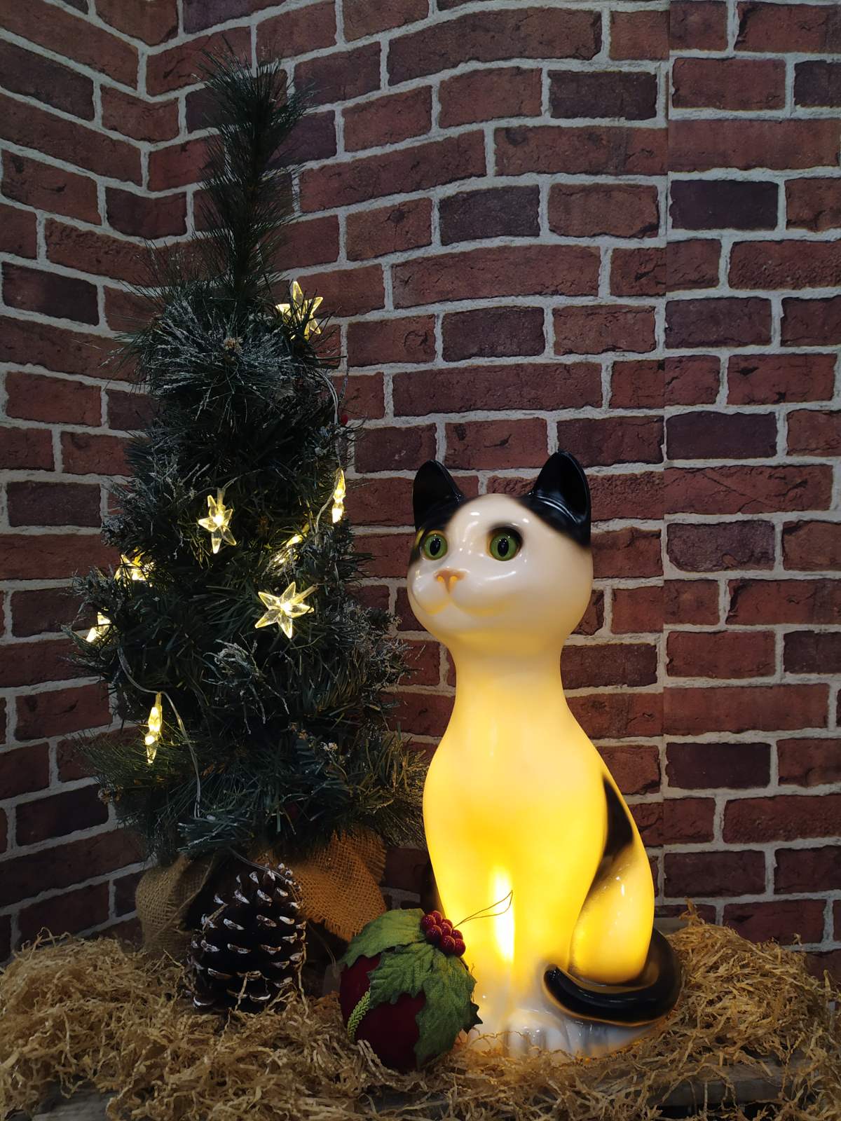 360885, Egmont toys, Φωτιστικό γάτα Σιάμ, 16x21x38cm - Image 2