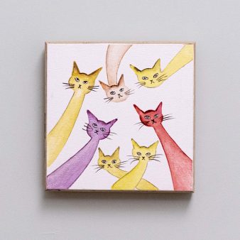 Handmade Wall Art – 13x13 cm