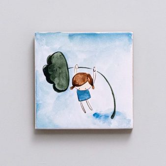 Handmade Wall Art – 13x13 cm