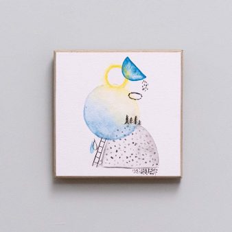 Handmade Wall Art – 13x13 cm