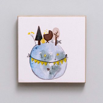 Handmade Wall Art – 13x13 cm