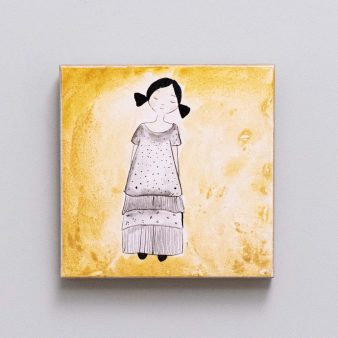 Handmade Wall Art – 13x13 cm