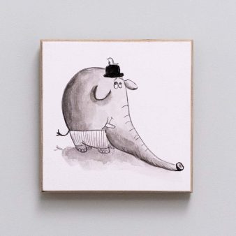 Handmade Wall Art – 13x13 cm