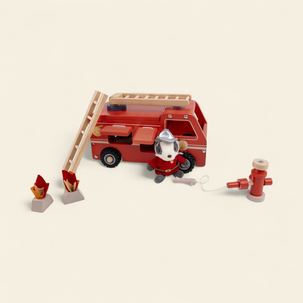 511187, Egmont Toys, Πυροσβεστικό Όχημα με Μικρό Φιλαράκι – Μεγάλο - Image 5