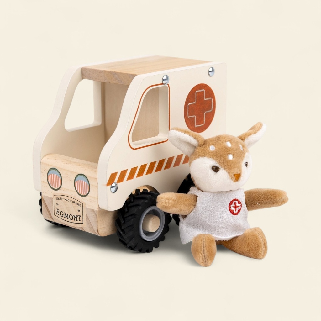 511190, Egmont Toys, Ασθενοφόρο με Μικρό Φιλαράκι