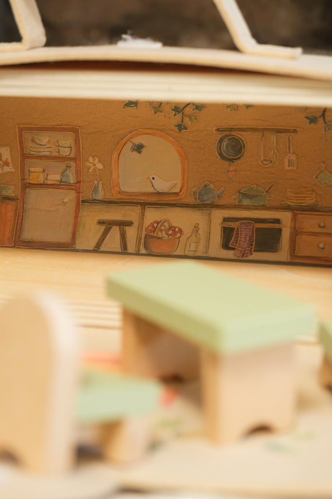 710004, Egmont Toys, Ξύλινο Σπιτάκι με Μικρά Φιλαράκια - Image 4