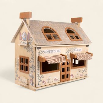 710008, Egmont Toys, Κουκλόσπιτο Καφετέρια και Φούρνος με Μικρά Φιλαράκια και Έπιπλα