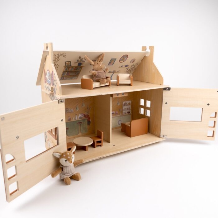 710008, Egmont Toys, Κουκλόσπιτο Καφετέρια και Φούρνος με Μικρά Φιλαράκια και Έπιπλα - Image 2